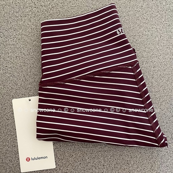NWT Lululemon Wunder Under High-Rise Crop
Parallel Stripe - Picture 2 of 12